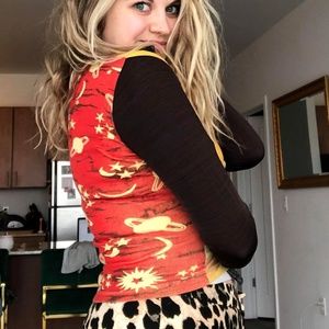 SPACE COWBOY BUTTON DOWN